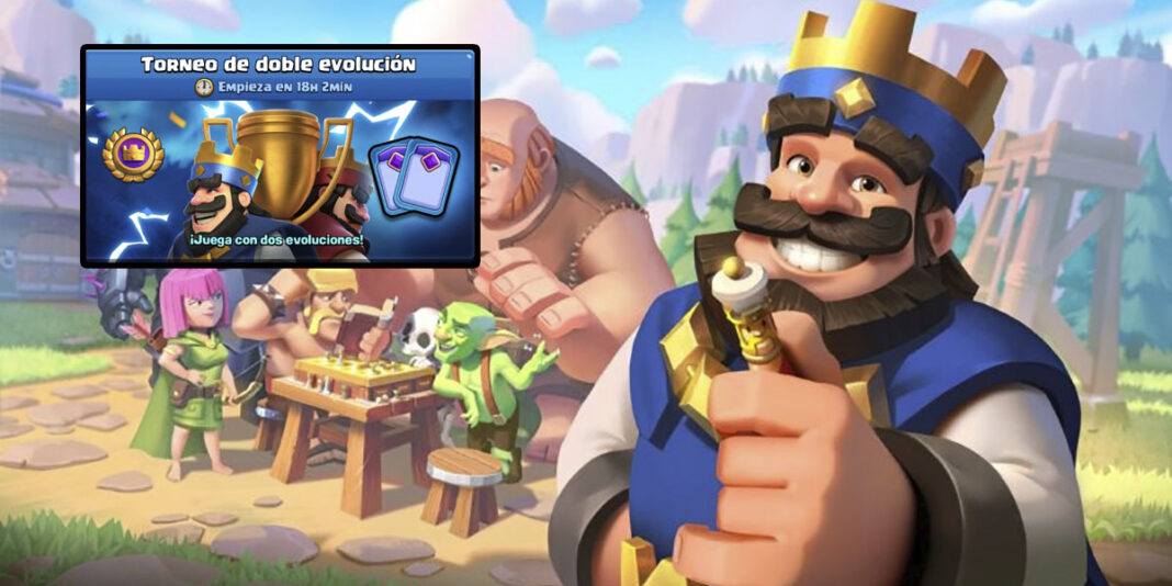 5 mazos para el Torneo de doble evolución de Clash Royale junio 2024