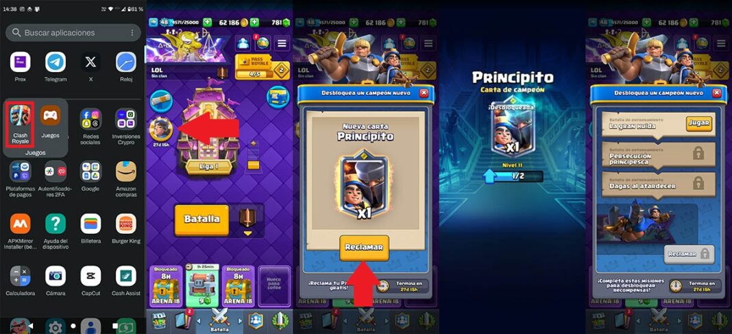 Cómo conseguir al Principito gratis El nuevo Campeón de Clash Royale