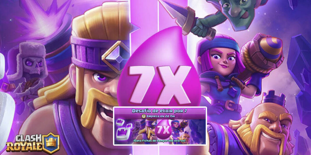 Los mejores mazos para el Desafío de elixir por 7 de Clash Royale