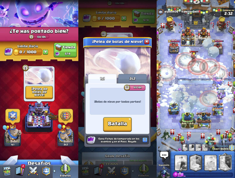 5 Mejores mazos para el Desafío Pelea de bolas de nieve de Clash Royale