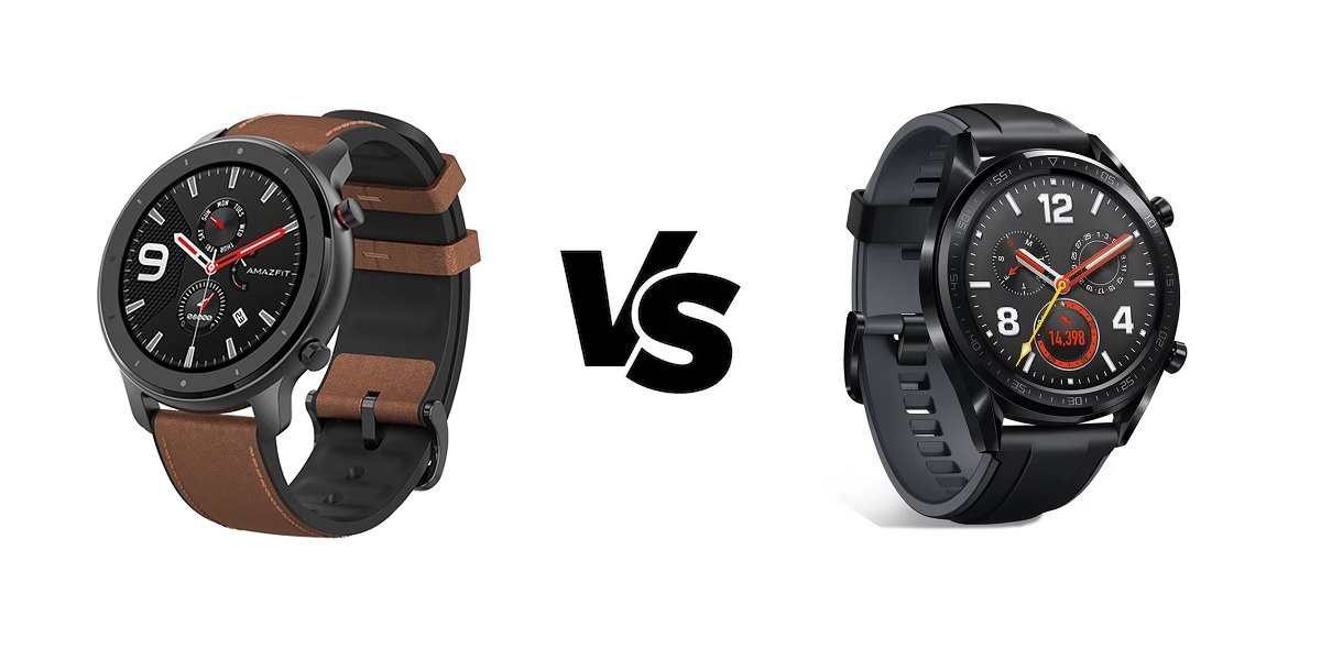 Xiaomi Amazfit GTR Vs Huawei Watch GT Comparativa