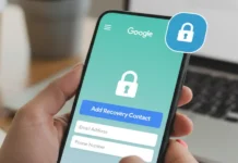 Añadir un contacto de recuperación a tu cuenta de Google