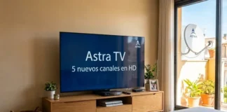 Astra TV en España.