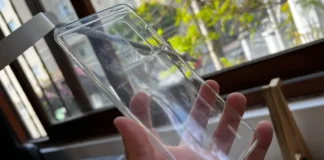 Cómo limpiar funda de móvil transparente.