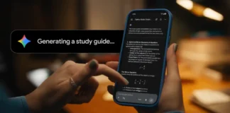 Convertir apuntes a mano en guías de estudio con Gemini.