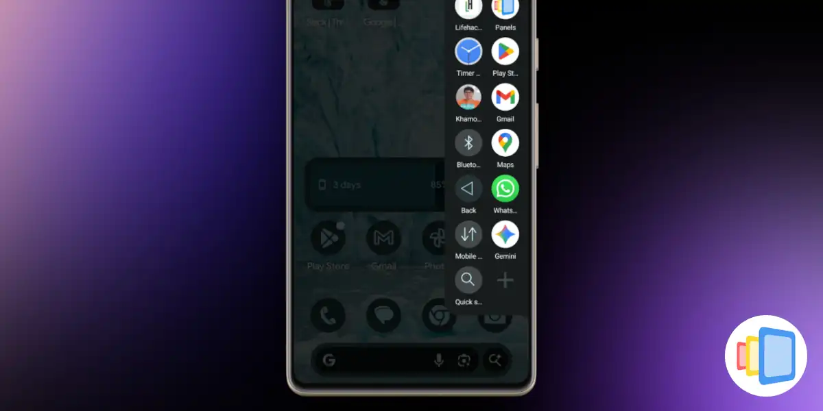 ¿Quieres añadir una barra lateral a tu Android? Instala Panels