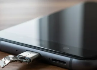 Sacar un USB atascado en un puerto.