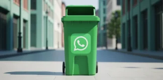 Sobre si existe una papelera de WhatsApp.