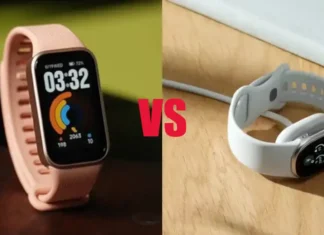 Xiaomi Smart Band 11 vs. Google Fitbit Edge.