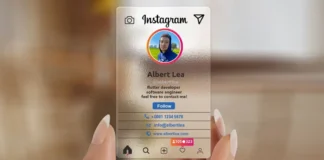 Crear tu tarjeta de perfil en Instagram y personalizarla.