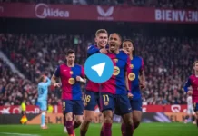 Grupos y canales de Telegram del FC Barcelona.