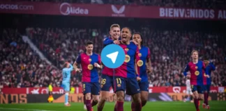 Grupos y canales de Telegram del FC Barcelona.