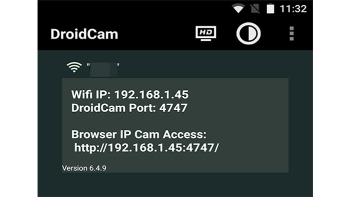 convertir movil en webcam