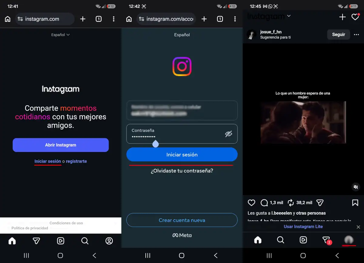 Cómo hacer para que mi Instagram no aparezca en sugerencias - parte 1.