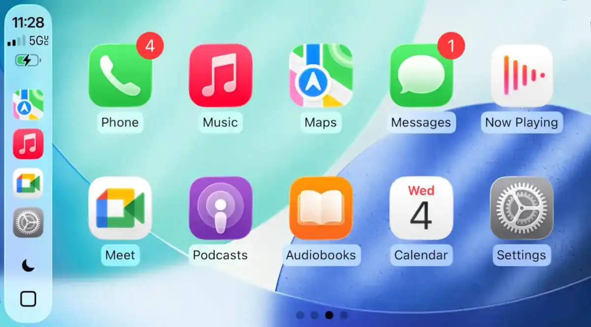 Google Meet no te dejará ver vídeo en CarPlay.