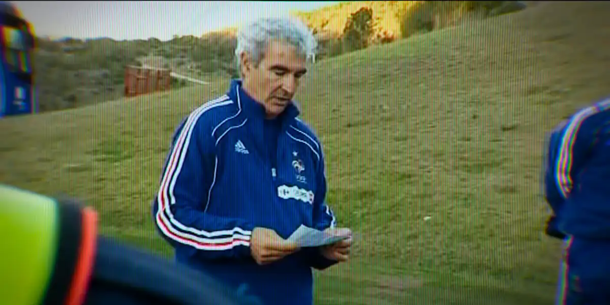La huelga de la selección francesa.