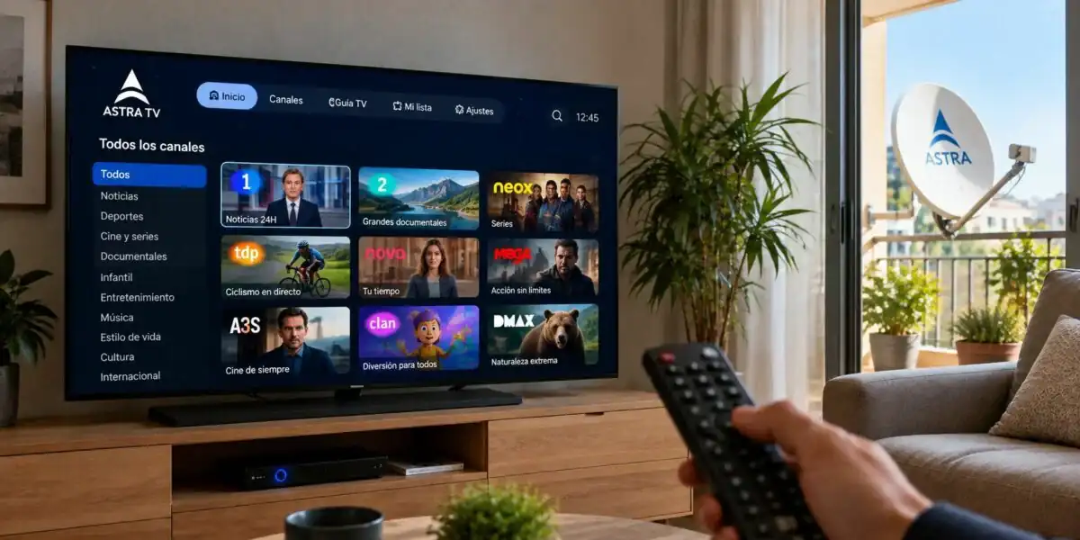Lo que necesitas para usar Astra TV en España.
