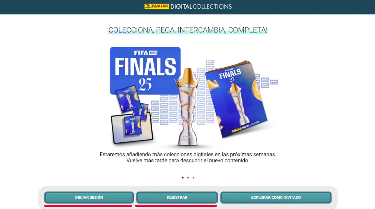 Obtener cromos de Panini Digital Collections - parte 1.
