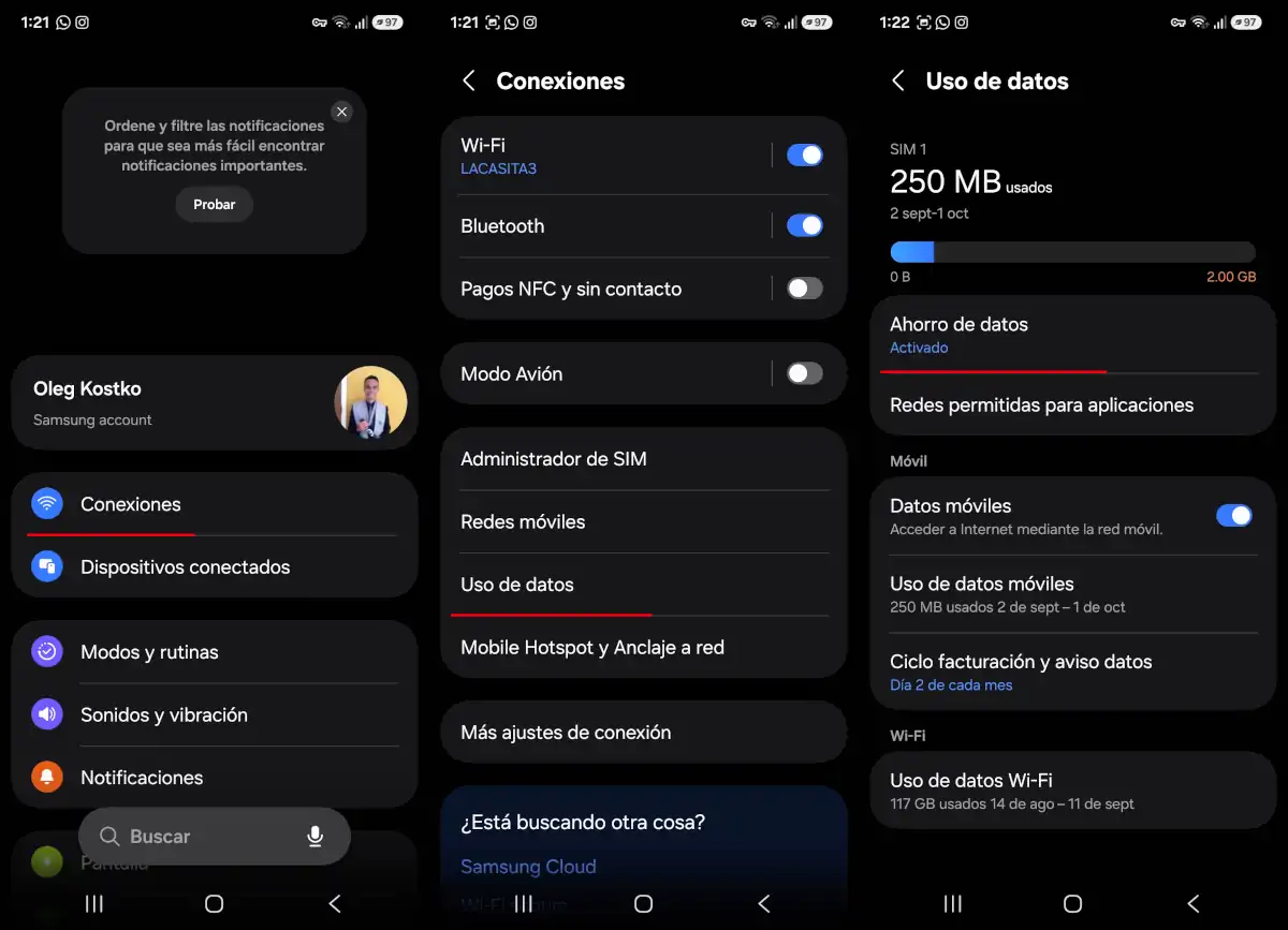 Personalizar o quitar el triángulo de la barra - parte 1.