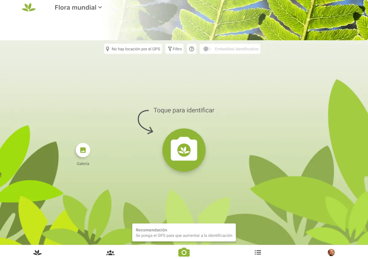 PlantNet Identifica Plantas - apps para aventuras al aire libre.