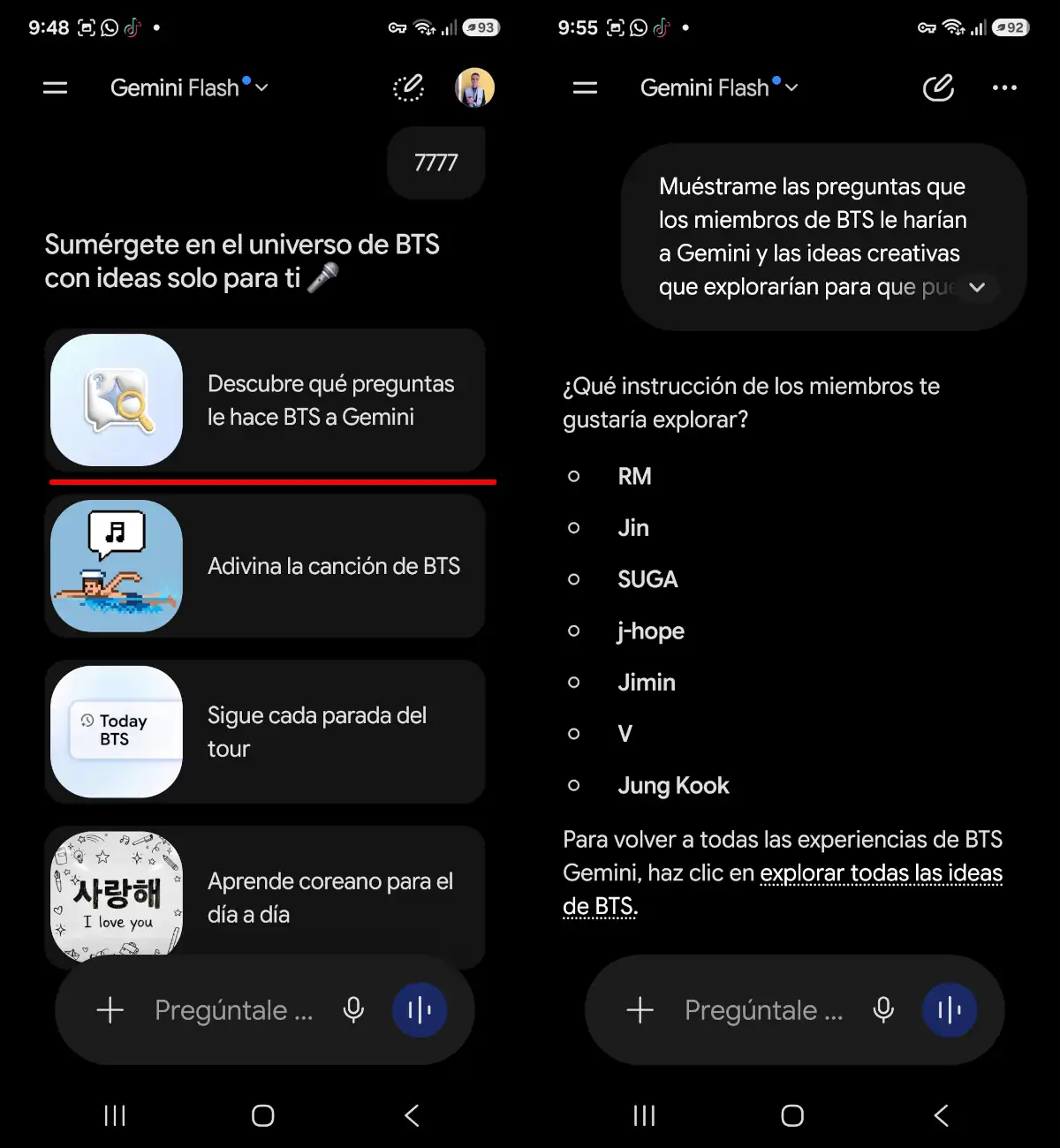 Preguntas - BTS.