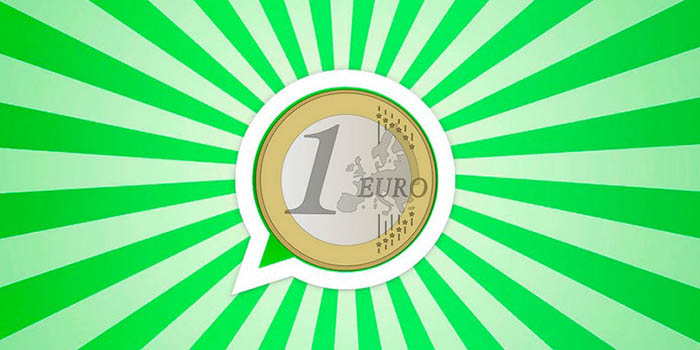 1 euro WhatsApp