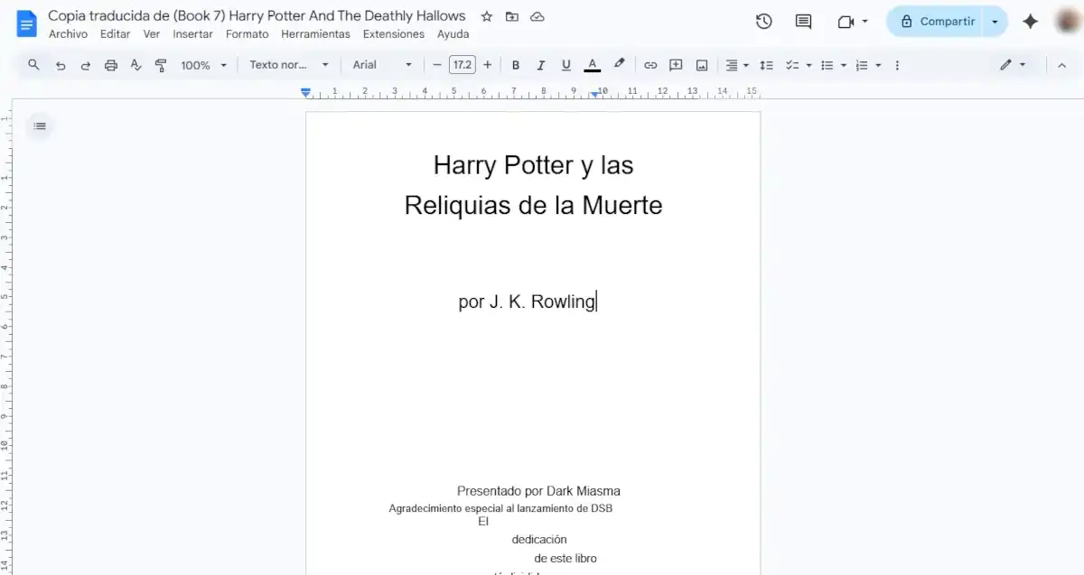 Utiliza Google Docs - parte 7.