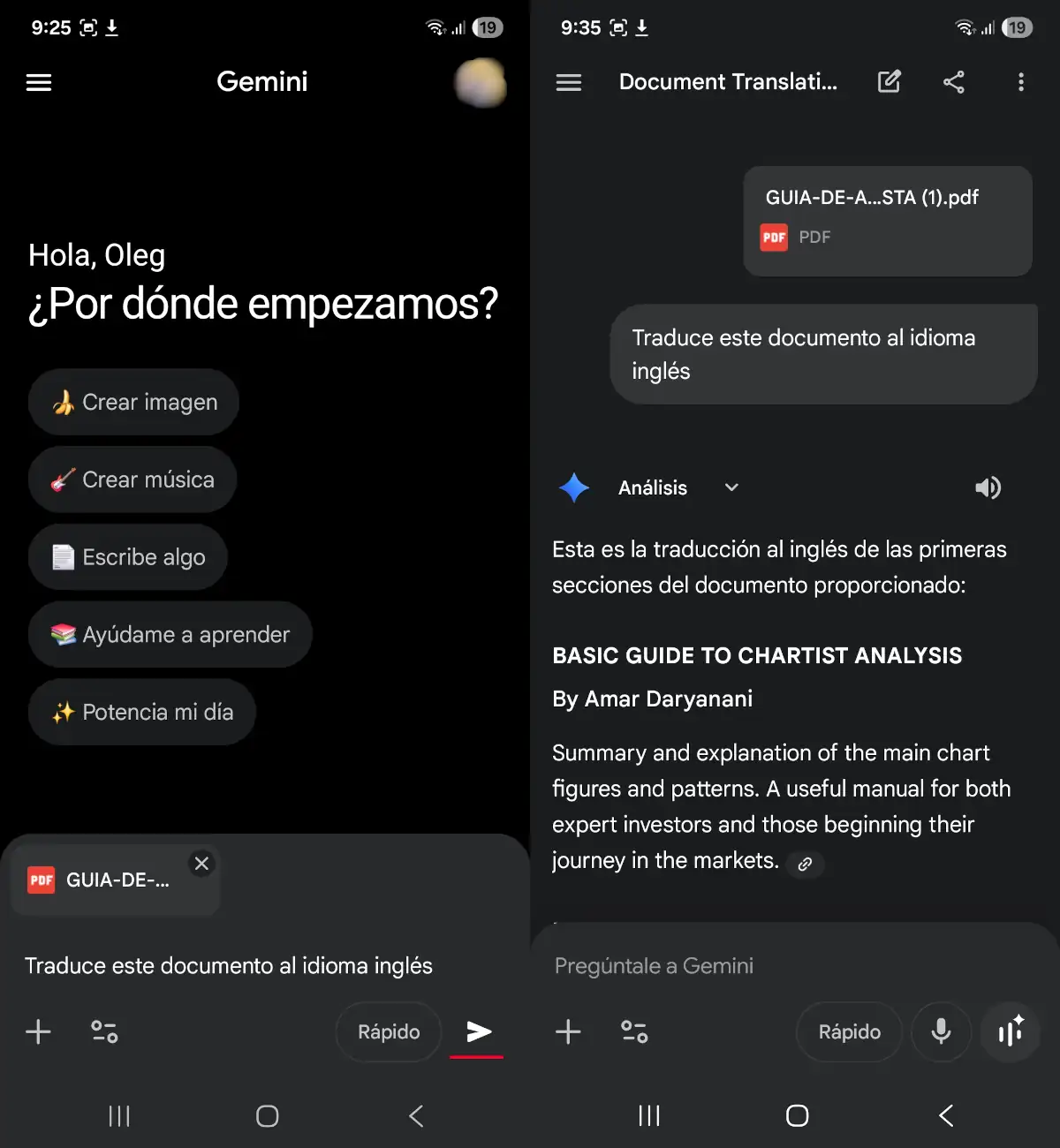 Usa Gemini - parte 2.