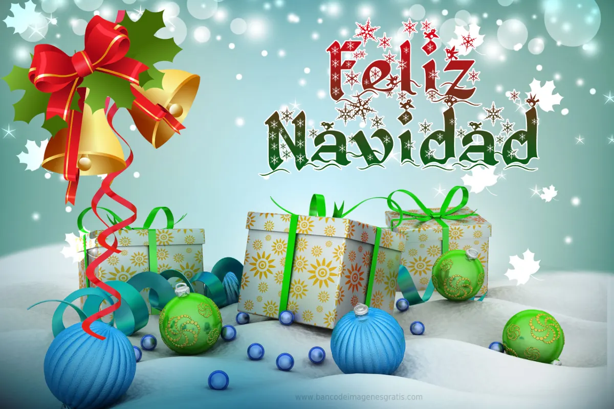 14 Imágenes de felicitaciones de Navidad.