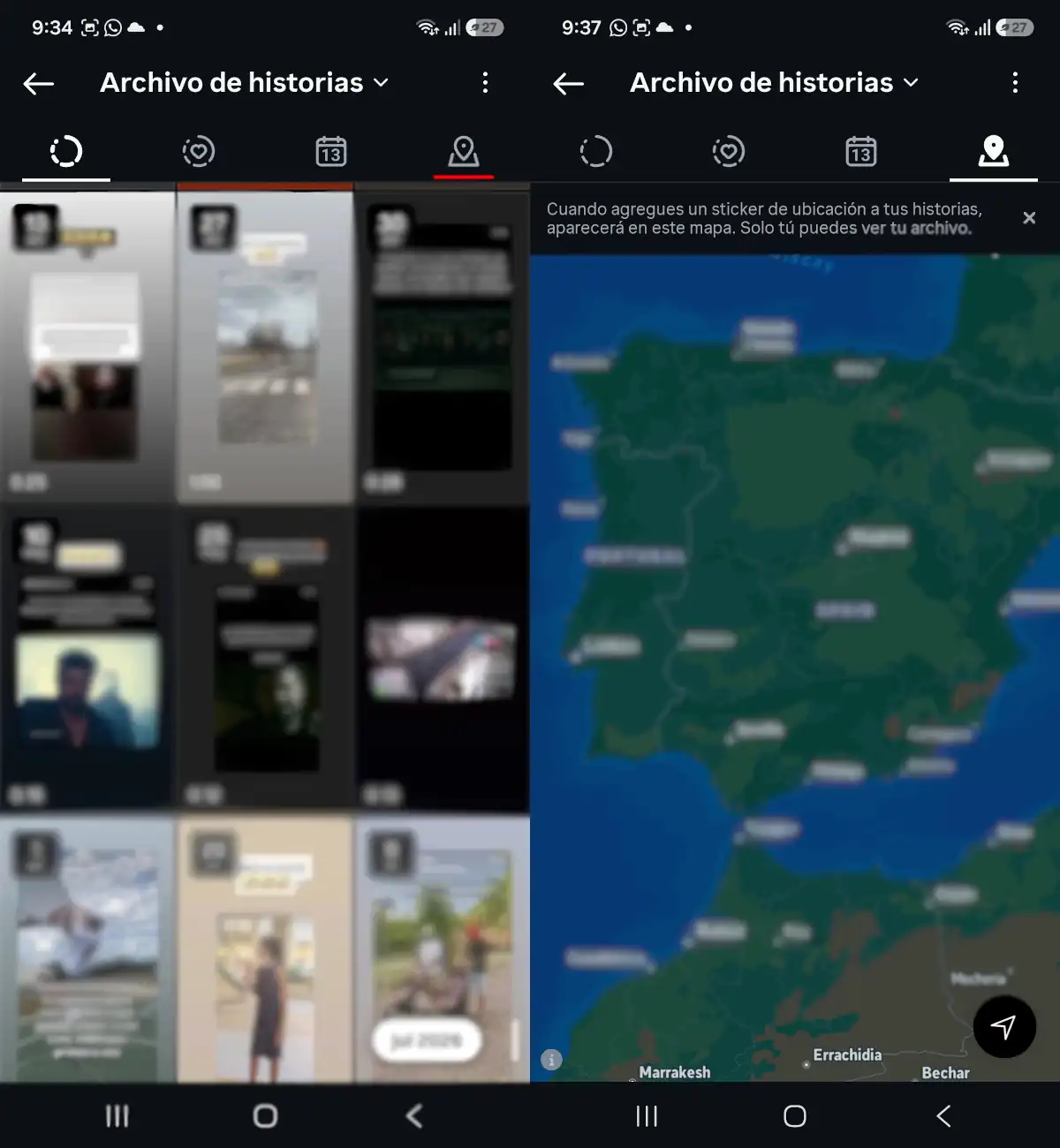 Buscar historias por ubicación en Instagram - parte 2