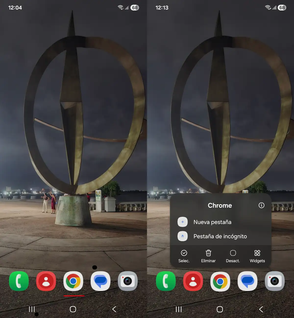 Clic largo - gestos para dominar tu Android.