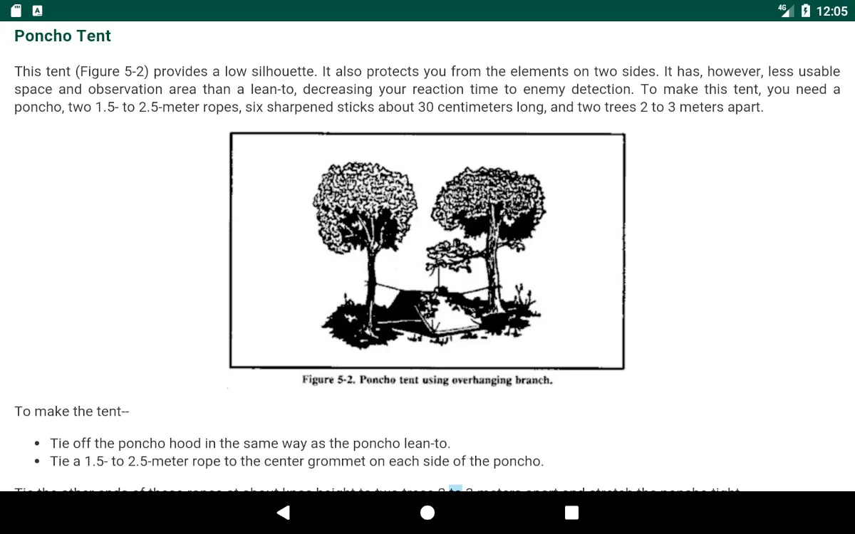 Survival Manual - apps para aventuras al aire libre.