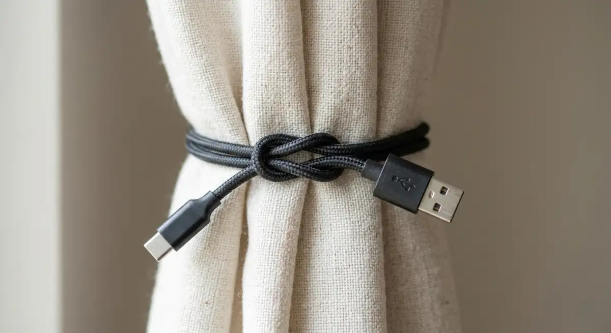 Corbatas para cortinas.