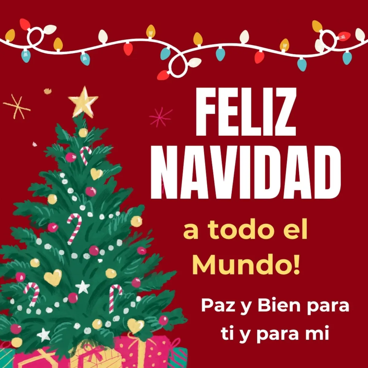 21 Imágenes de felicitaciones de Navidad.