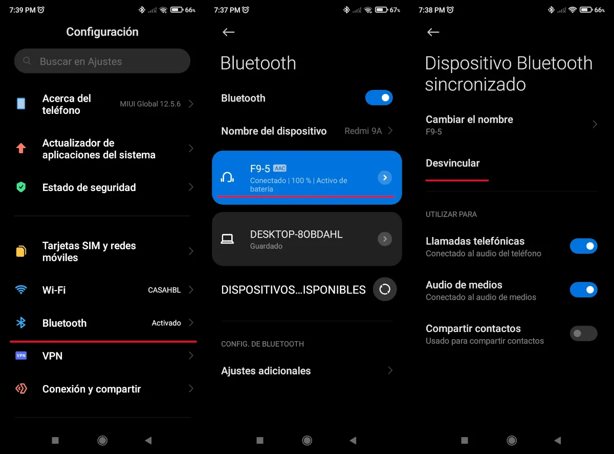 Unpair And Reconnect Your Bluetooth Headphones.