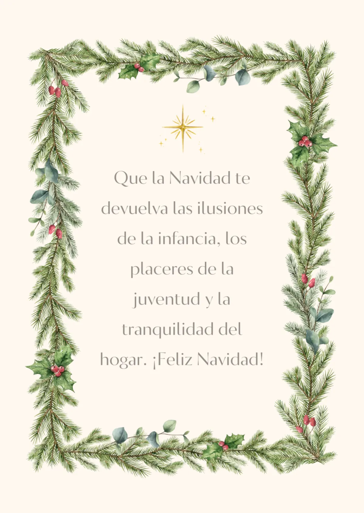 3 Imágenes de felicitaciones de Navidad.