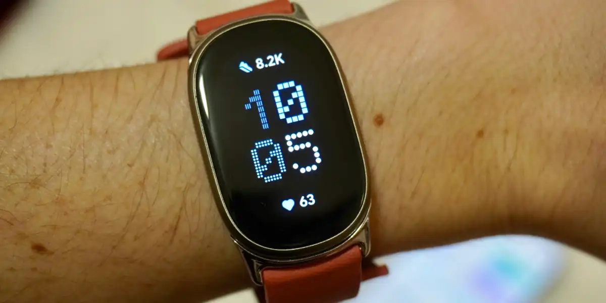 Sensores y funciones de salud de la Google Fitbit Edge.