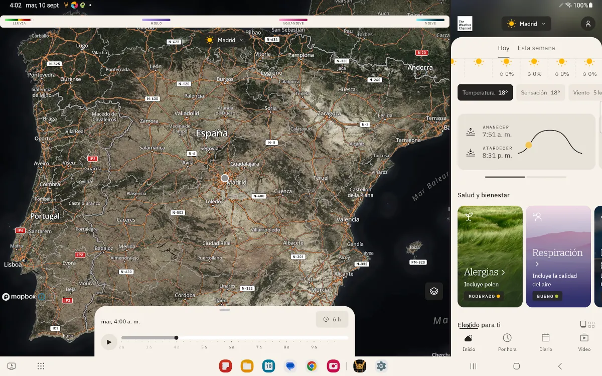 The Weather Channel.