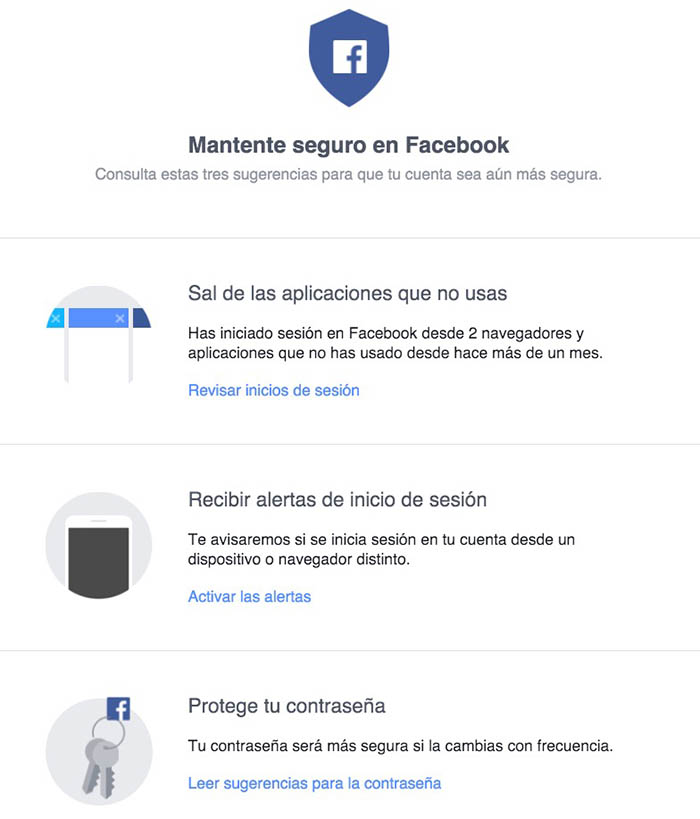 3 consejos para estar seguro en Facebook