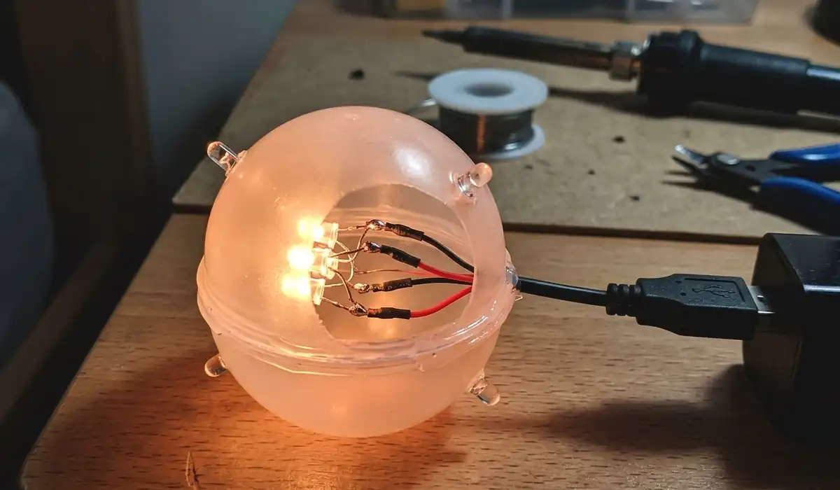 mini lámpara nocturna.