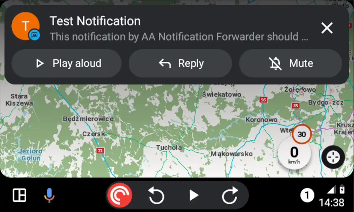 AA Notification Forwarder.