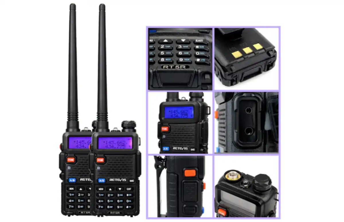 Radios walkie takie portátiles Retevis.