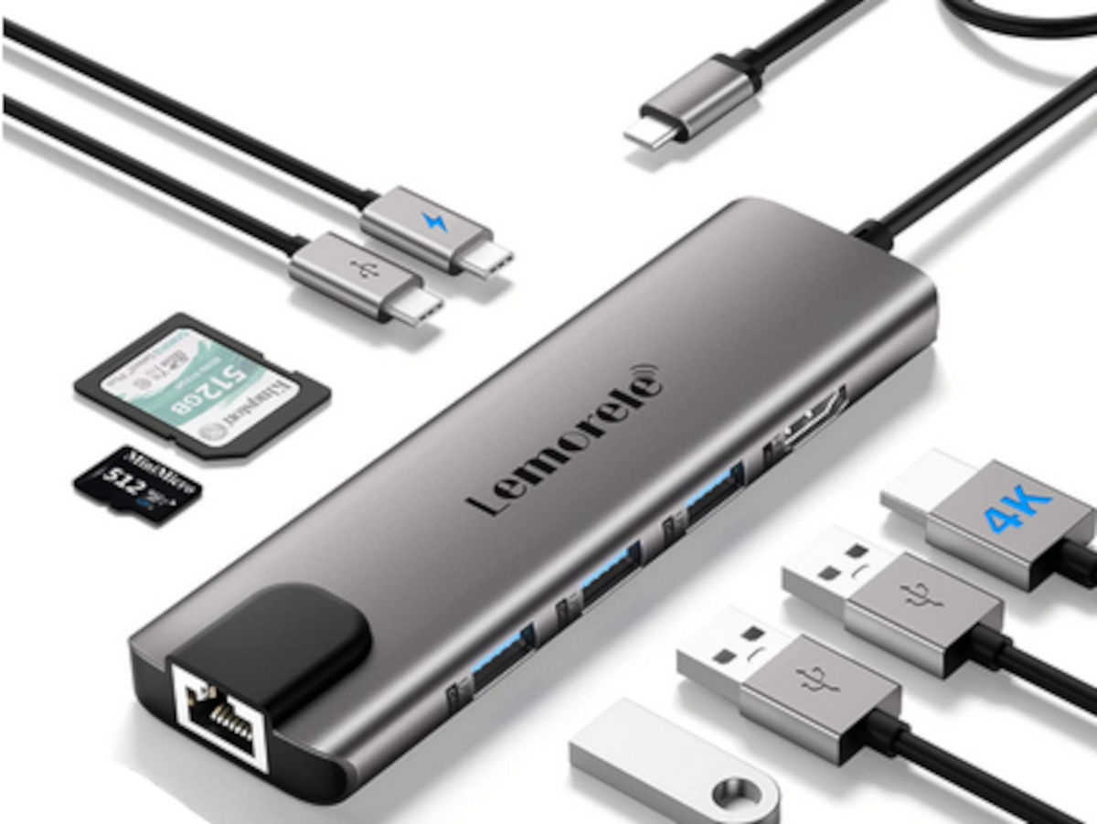 hub usb-c lemorele