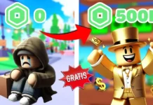 5 juegos de Roblox que te dan Robux gratis