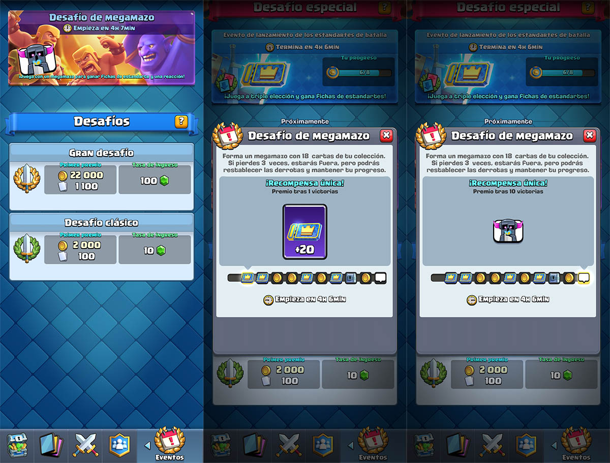5 mazos para ganar el Desafio de Megamazo Clash Royale