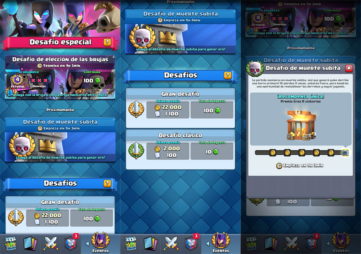 5 mejores mazos para Desafio de muerte subita Clash Royale