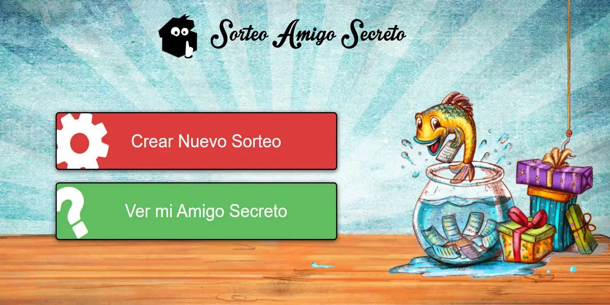 Sorteo Amigo Secreto en Navidad