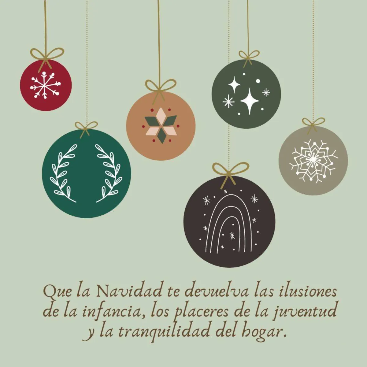 7 Imágenes de felicitaciones de Navidad.