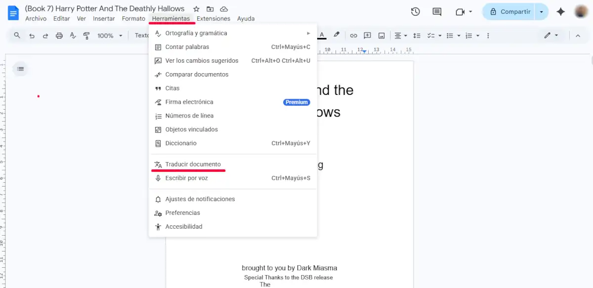 Usa Google Docs - parte 4.