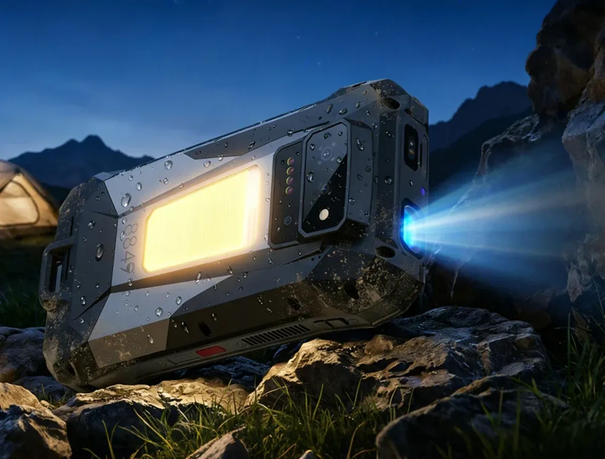 8849 TANK X proyector integrado y linterna